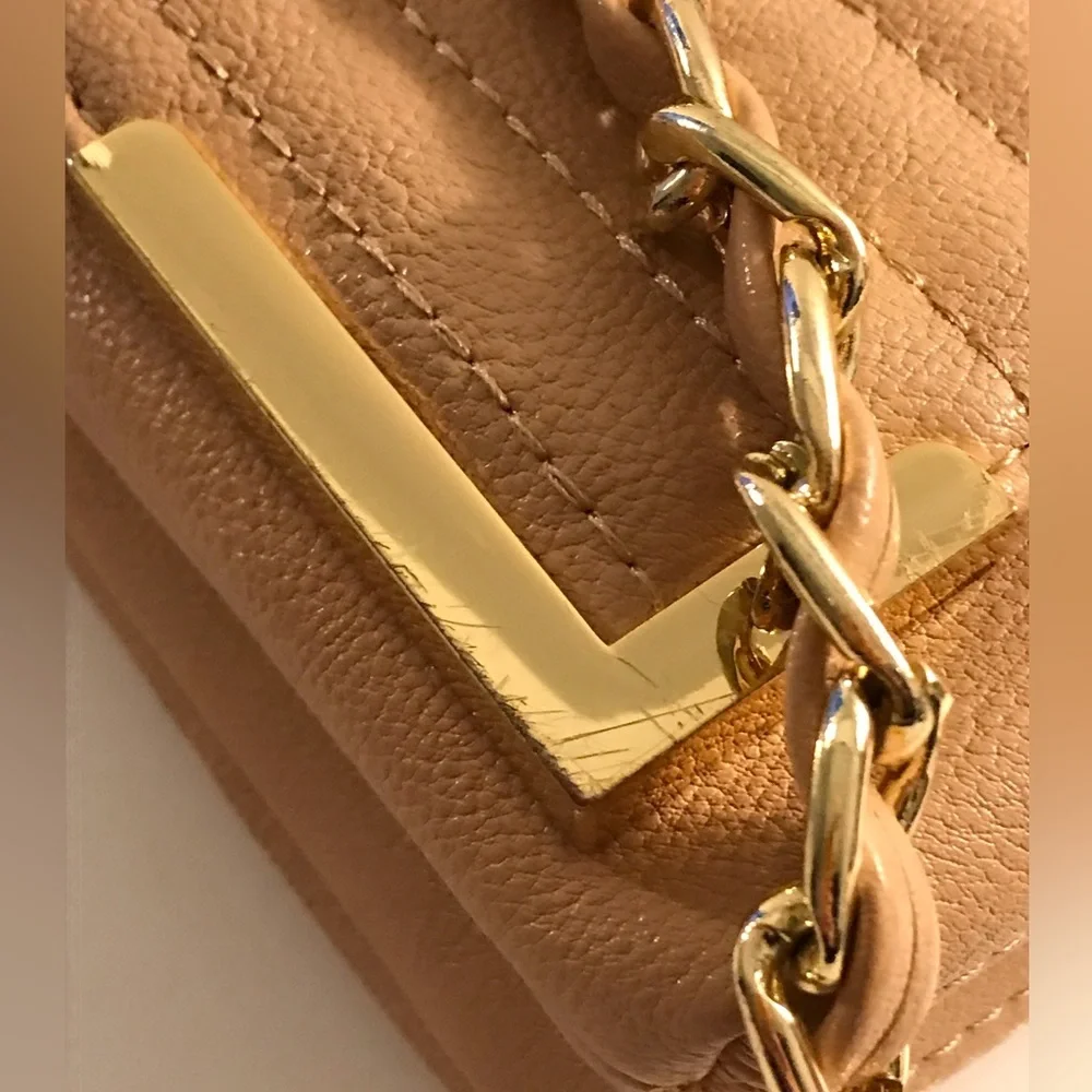 Bebe beige crossbody bag